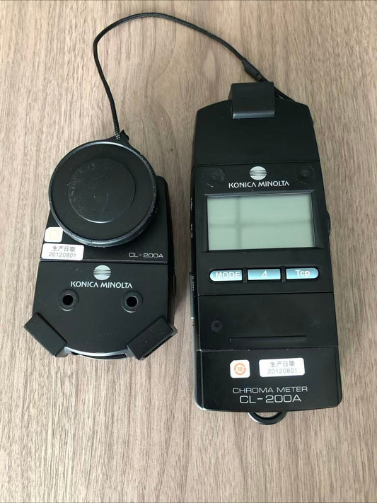 Used Konica Minolta CL-200A 0.01-99999 lux Chromaticity Meter