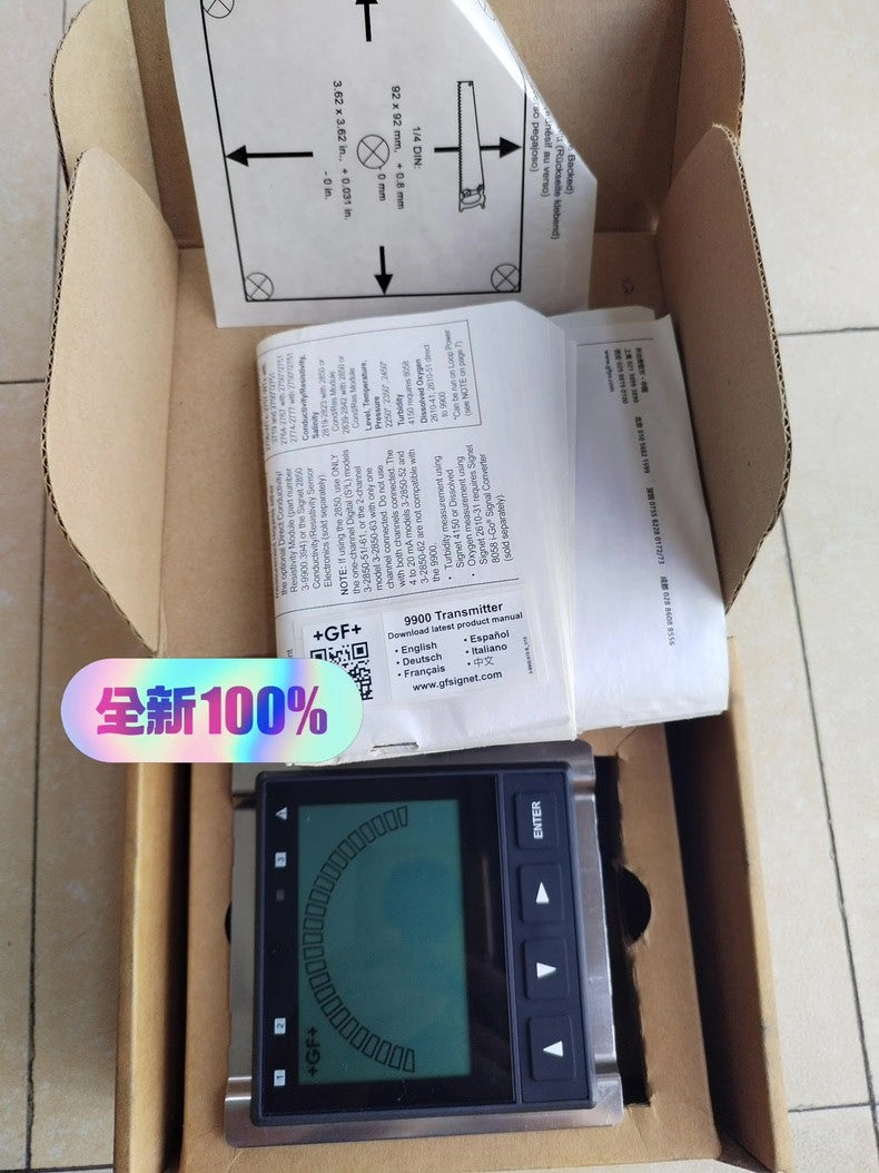 New +GF+ 3-9900-1P Industrial Process Control Panel