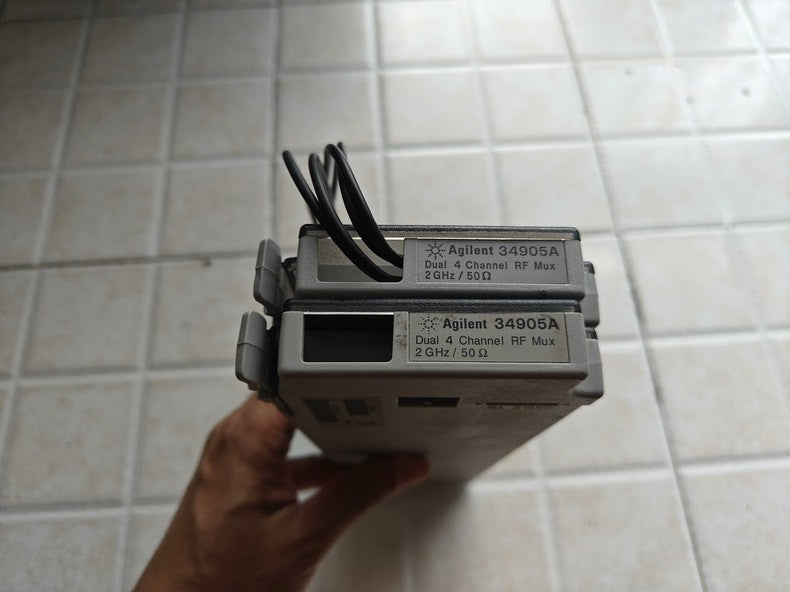 Used Agilent 34905A 2GHz Dual 4-Ch RF Multiplexer