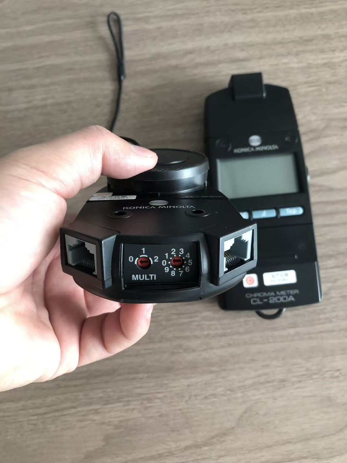 Used Konica Minolta CL-200A 0.01-99999 lux Chromaticity Meter