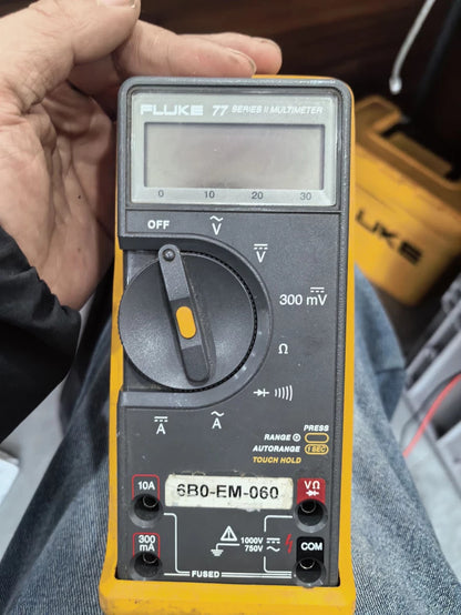 Used Fluke 77 Analog Multimeter 1000V 10A Handheld