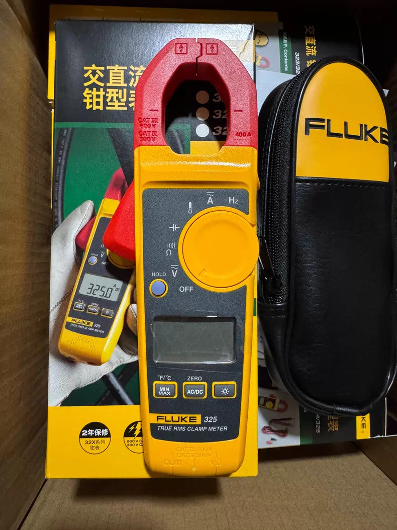 New Fluke 325 True RMS Clamp Meter Tester