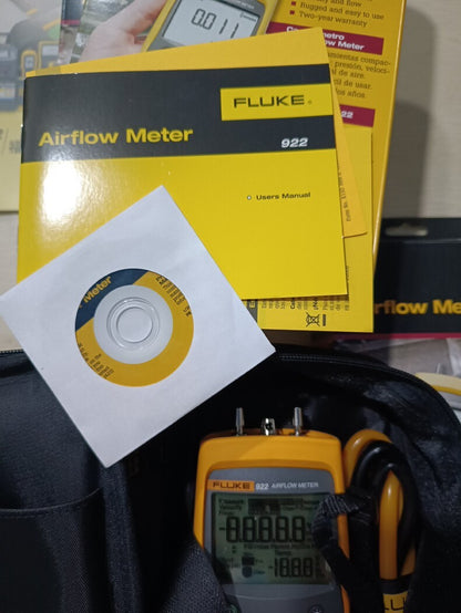 Fluke 922 Airflow Micromanometer 0-16 In WC