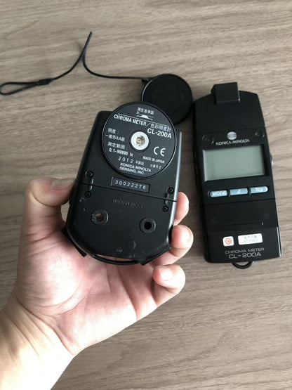Used Konica Minolta CL-200A 0.01-99999 lux Chromaticity Meter