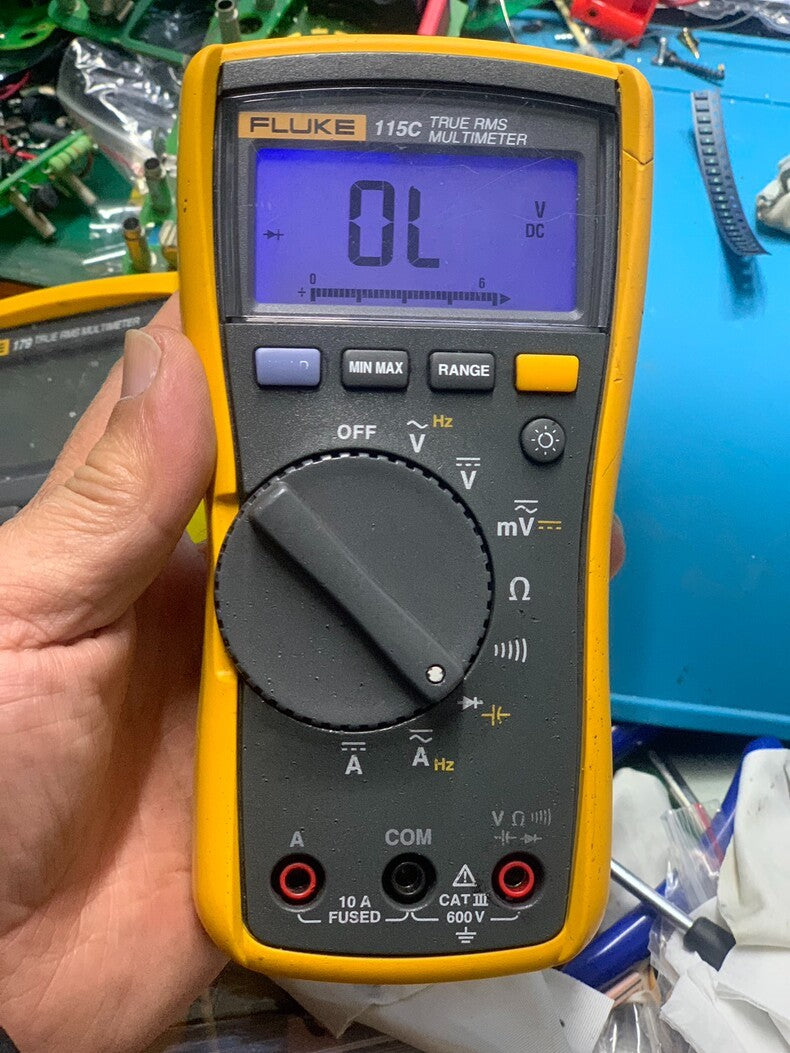 Used Fluke 115C Digital Multimeter Industrial