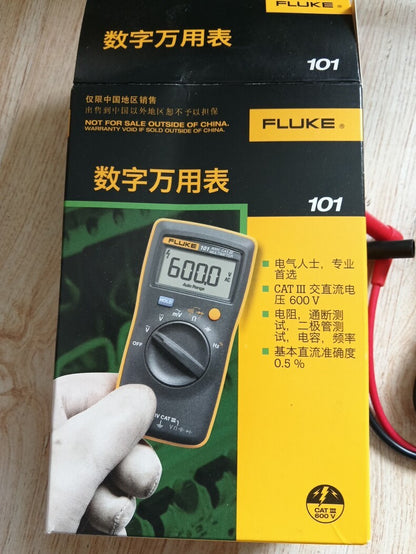 Fluke 101 Portable Digital Multimeter AC/DC Voltage