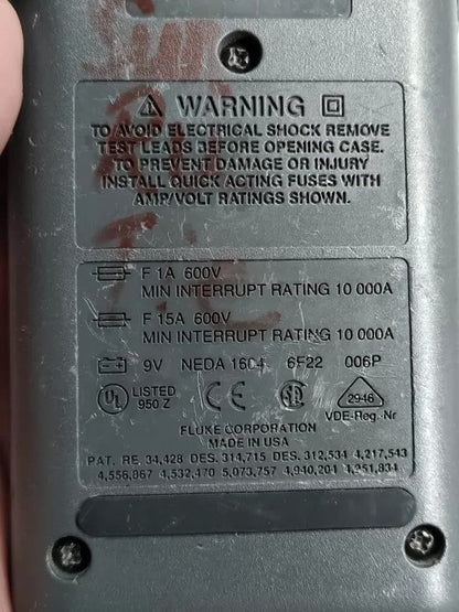 Used Fluke 87 Digital Multimeter