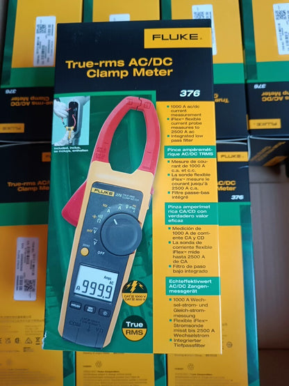New Fluke 376 True RMS AC/DC Clamp Meter Tester