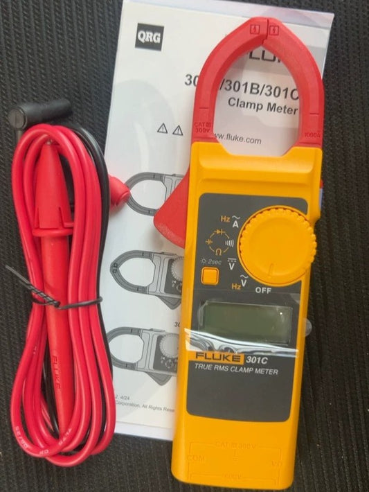 Fluke 301C Digital AC Clamp Meter 600A/600V