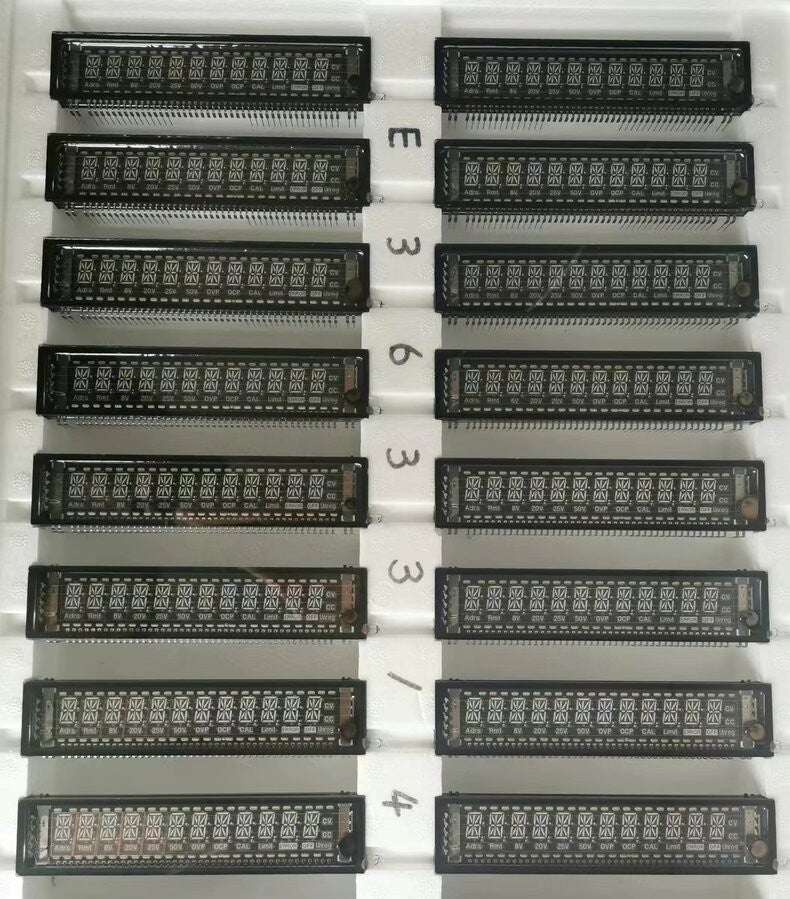 HP Agilent Keysight E3633A E3634A VFD Display Screen