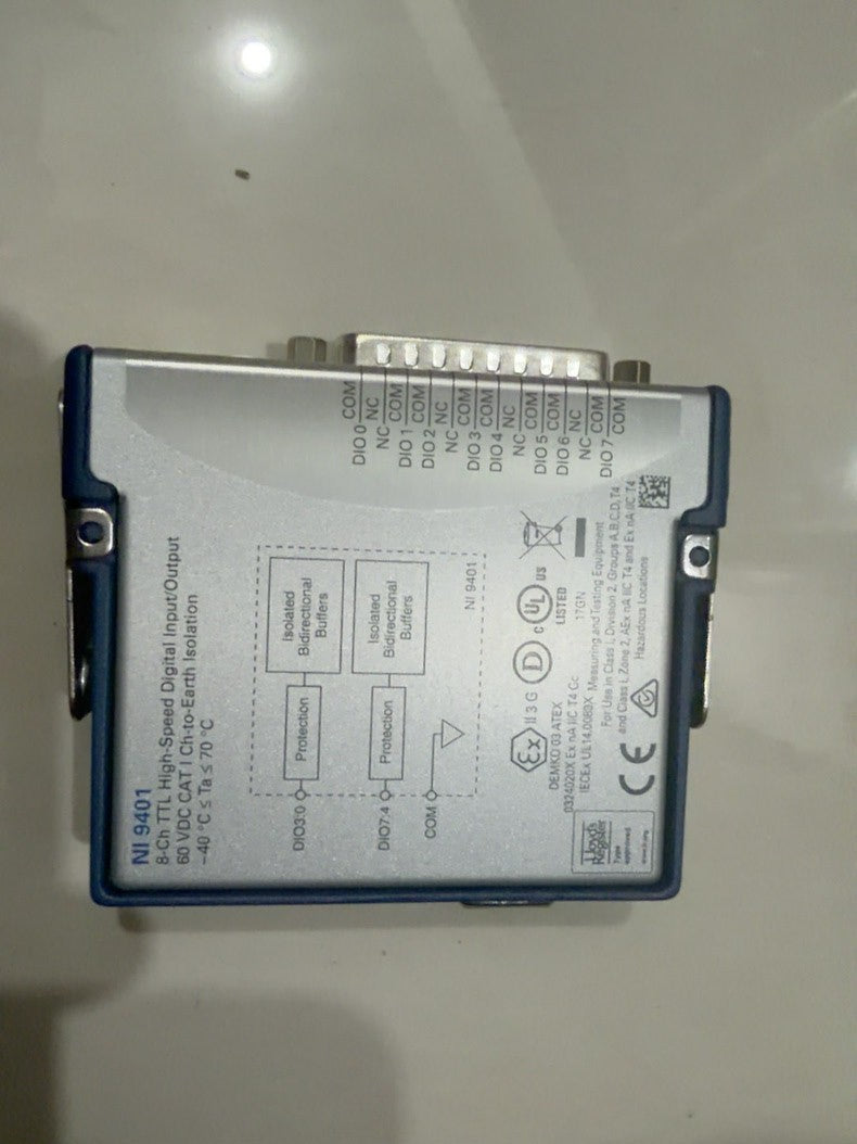 Used National Instruments NI 9401 Digital IO Module
