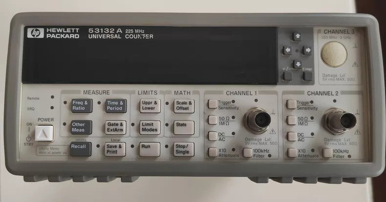 Used Keysight Agilent HP 53132A Frequency Counter