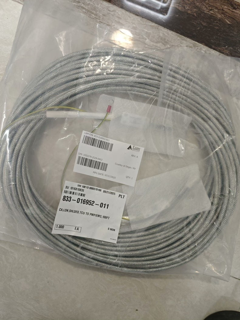 New Lam Research 833-016952-011 Semiconductor Equipment Cable