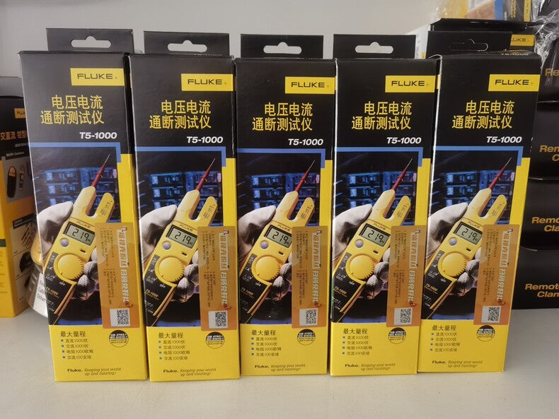 New Fluke T5-1000 AC DC Voltage Current Continuity Tester