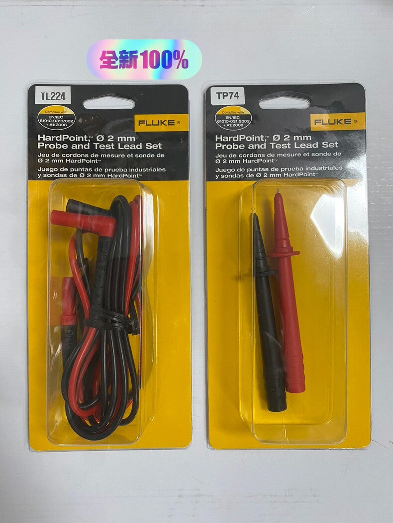Fluke TL224 SureGrip Silicone Test Lead Probes