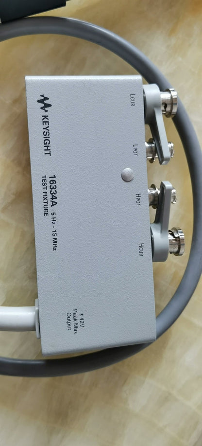 Used HP Agilent 16334A SMD Test Fixture LCR Compatible