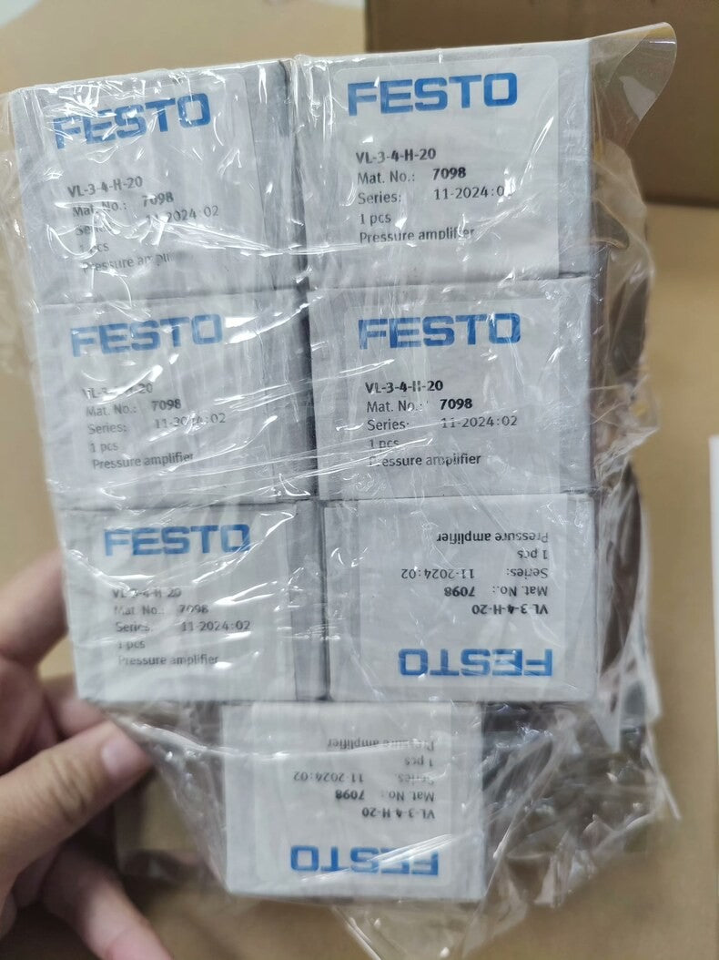 1PC New Festo VL-3-4-H-20 7098 Industrial Directional Pneumatic Control Valve