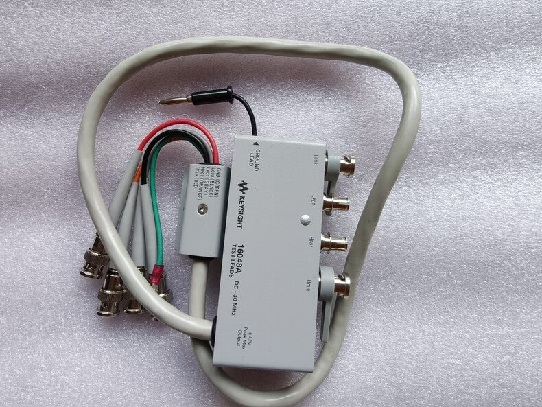 Used HP 16048A 4-Terminal BNC Cable LCR Test