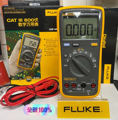 Fluke 15B MAX Handheld Digital Multimeter 4000 Count