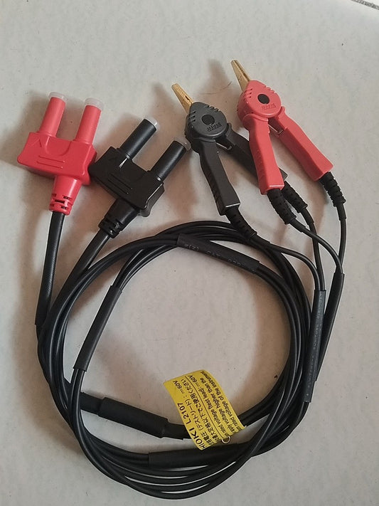 New HIOKI L2107 Clip Lead 9287-10 Test Probe Set