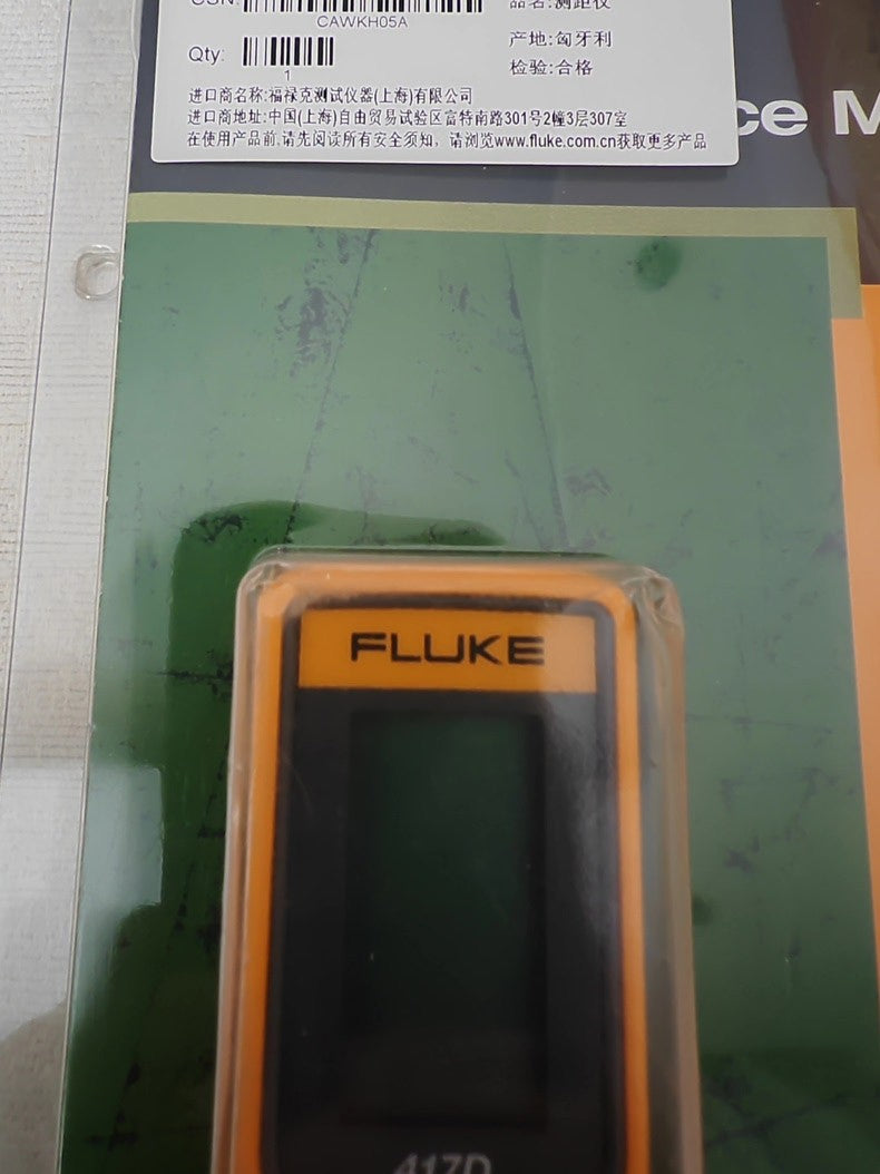 Fluke 417D Laser Distance Meter 40m Range Handheld
