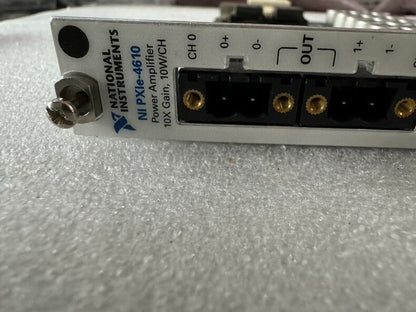 Used National Instruments NI PXIe-4610 Power Amplifier