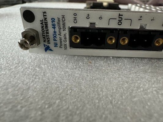 Used National Instruments NI PXIe-4610 Power Amplifier