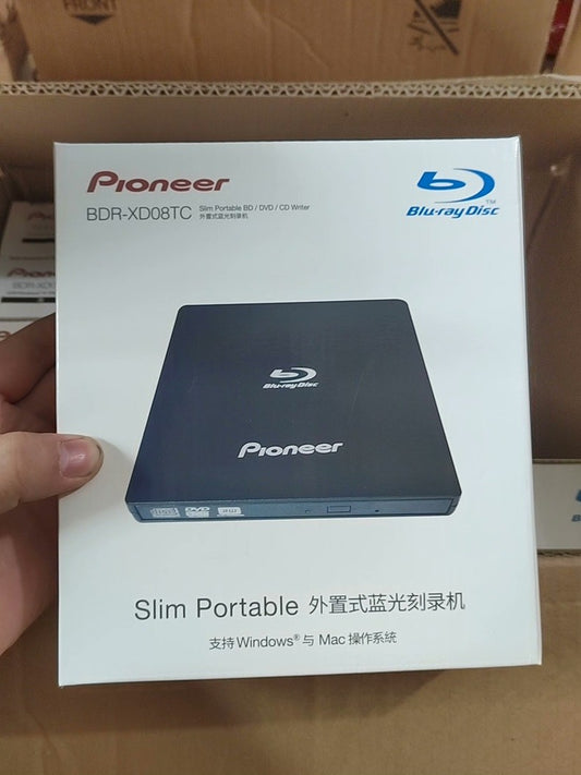 Pioneer BDR-XD08TC Portable External Blu-ray DVD Writer