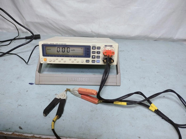 Used HIOKI 3540 0.1mΩ-100kΩ Milli-Ohmmeter