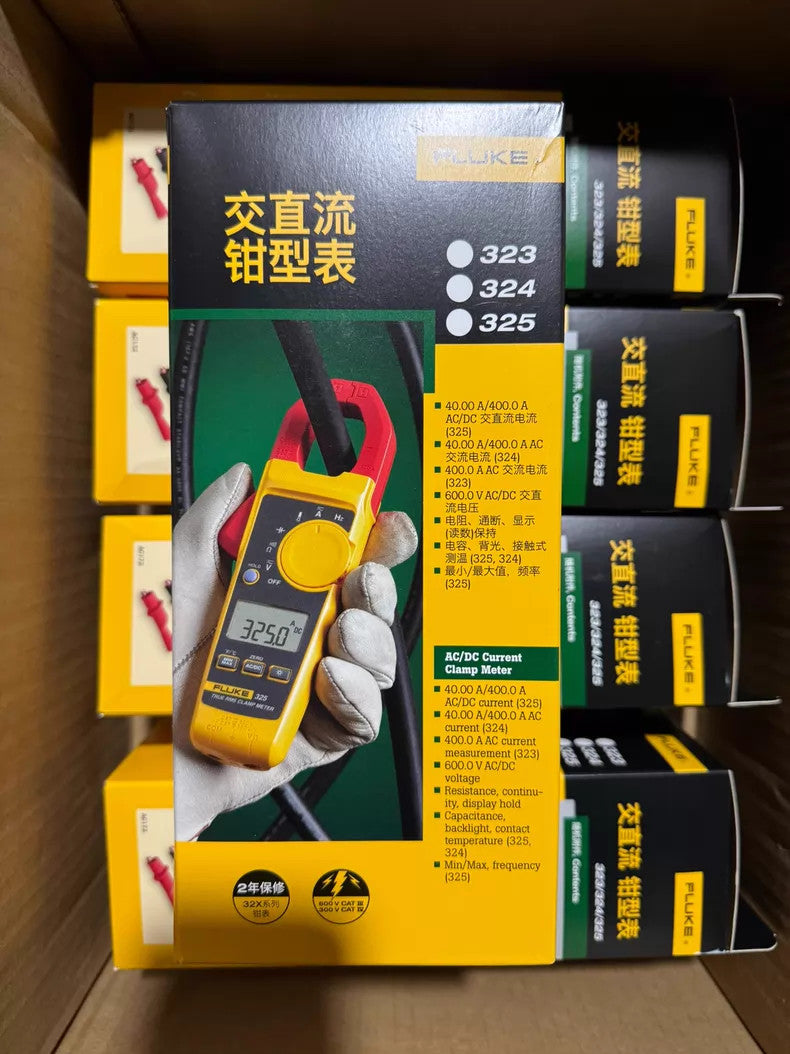 New Fluke 325 True RMS Clamp Meter Tester
