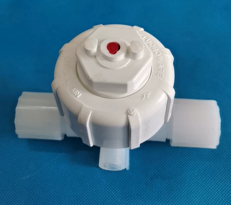Entegris 202-60-01 PFA Pneumatic Diaphragm Valve