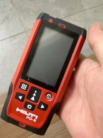 Used Hilti PD-E Laser Range Meter 200m
