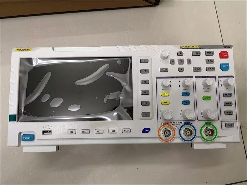 1PC New FNIRSI 1014D Dual Function Scope 1GSa/s Sampling Rate 240K Signal Source
