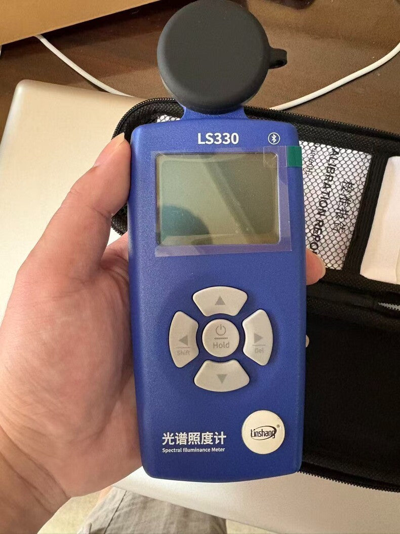 New Linshang LS330 Spectral Illuminance Meter CCT/CRI