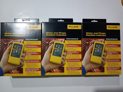New Fluke 9062 Motor Phase Rotation Indicator