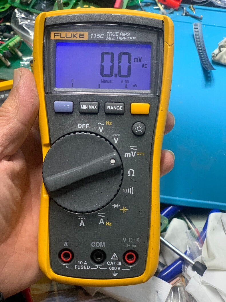 Used Fluke 115C Digital Multimeter Industrial