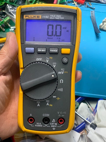 Used Fluke 115C Digital Multimeter Industrial