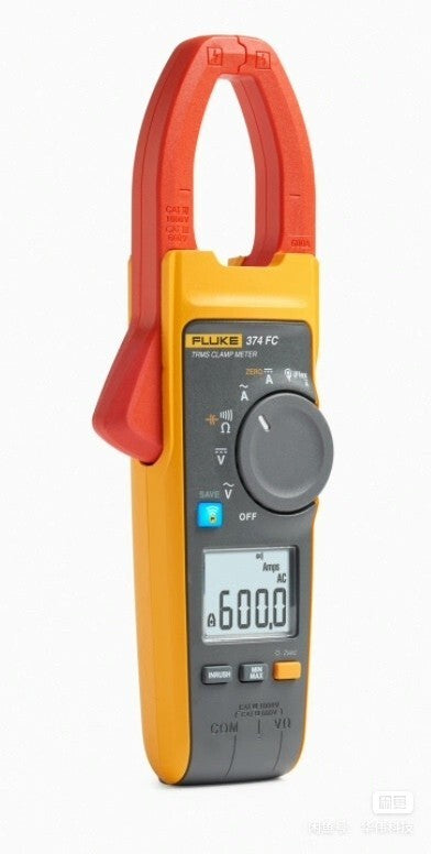 New Fluke 374 FC 600A Wireless Clamp Meter