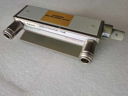 Used HP Agilent 8496A Manual Attenuator DC-4GHz 0-110dB