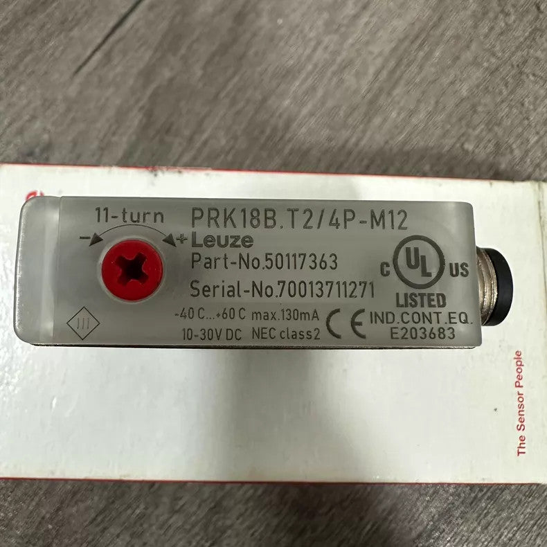 Used Leuze PRK18B.T2/PX-M12 Photoelectric Sensor