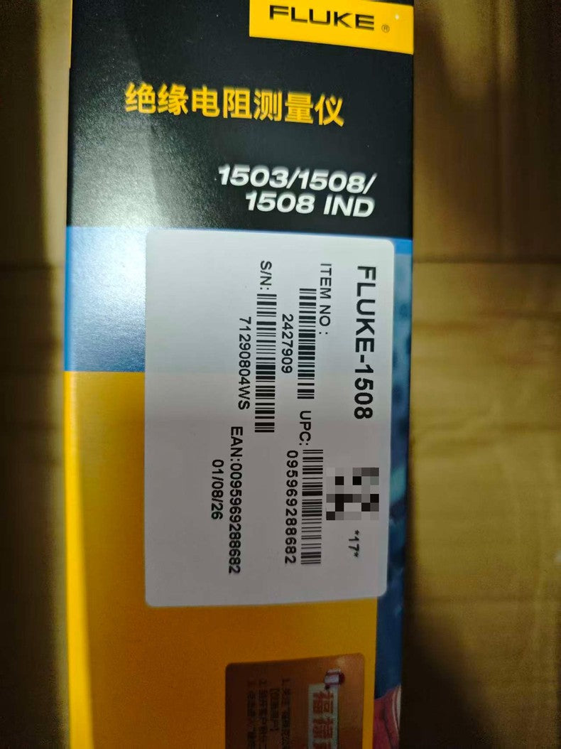 New FLUKE 1508 Insulation Resistance Tester