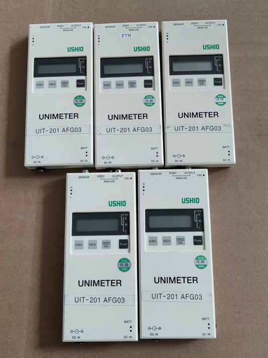 Used Ushio UIT-201 UNIMTER AFG Power Supply Test Meter