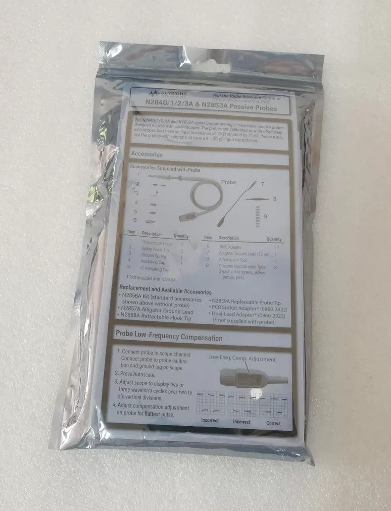 Keysight N2843A 500MHz Passive Oscilloscope Probe