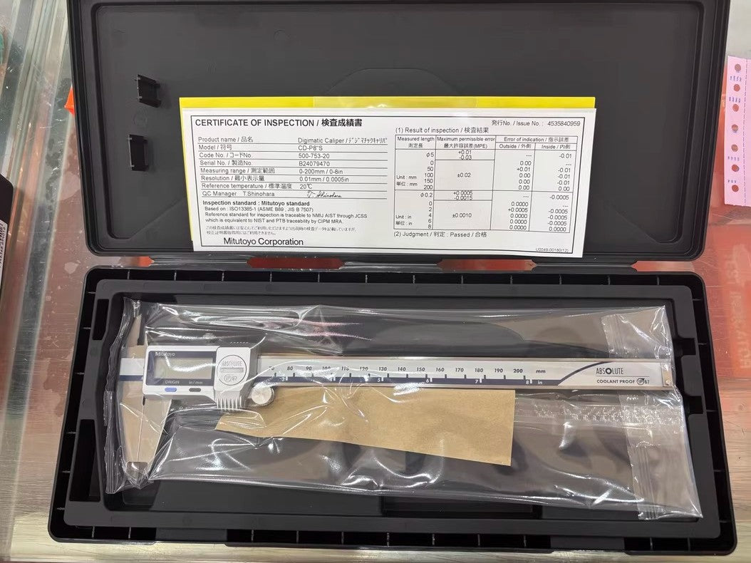 Mitutoyo 500-753-20 0-150mm Digital Vernier Caliper