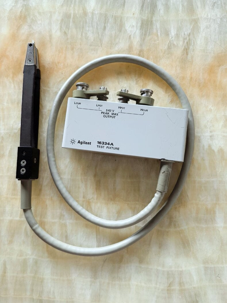 Used HP Agilent 16334A SMD Test Fixture LCR Compatible