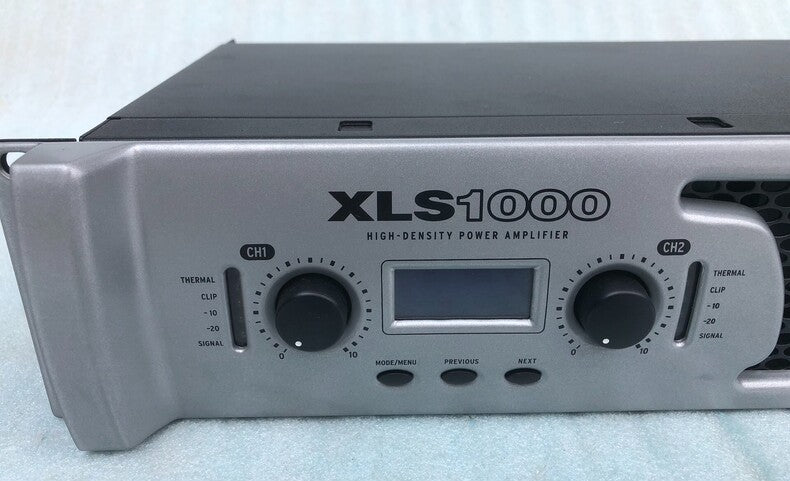 Used Crown XLS 1000 2-Channel 1000W Power Amplifier