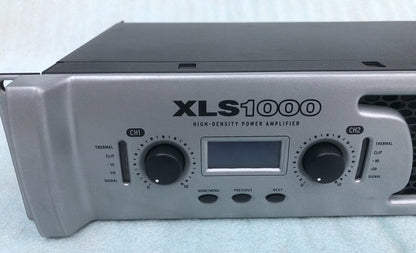 Used Crown XLS 1000 2-Channel 1000W Power Amplifier