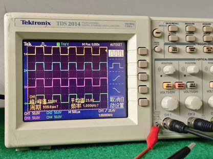 Used Tektronix TDS2014 100MHz 4CH Oscilloscope