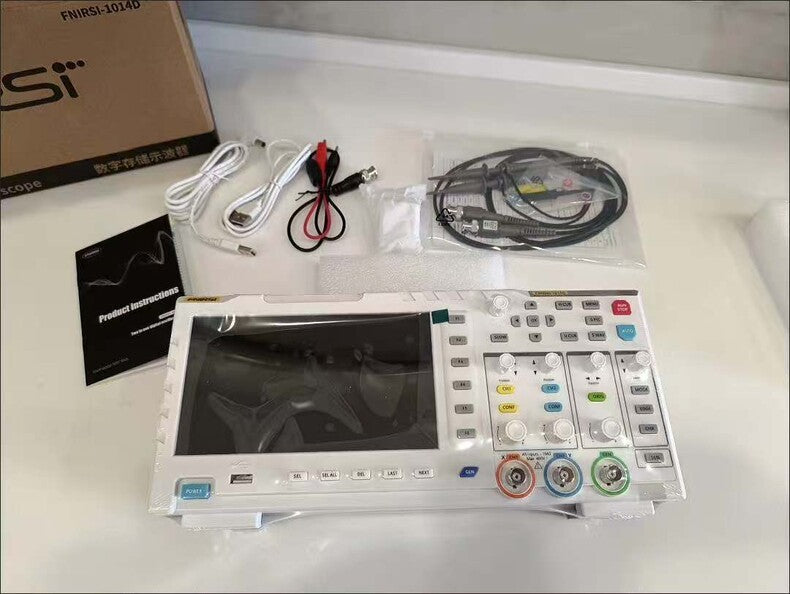 1PC New FNIRSI 1014D Dual Function Scope 1GSa/s Sampling Rate 240K Signal Source