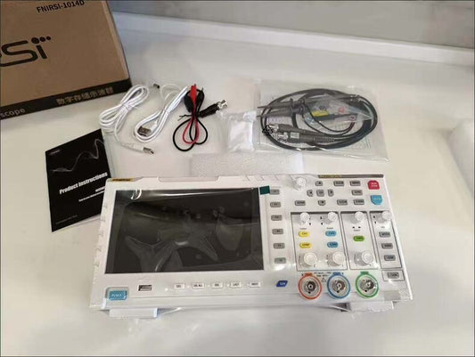 1PC New FNIRSI 1014D Dual Function Scope 1GSa/s Sampling Rate 240K Signal Source
